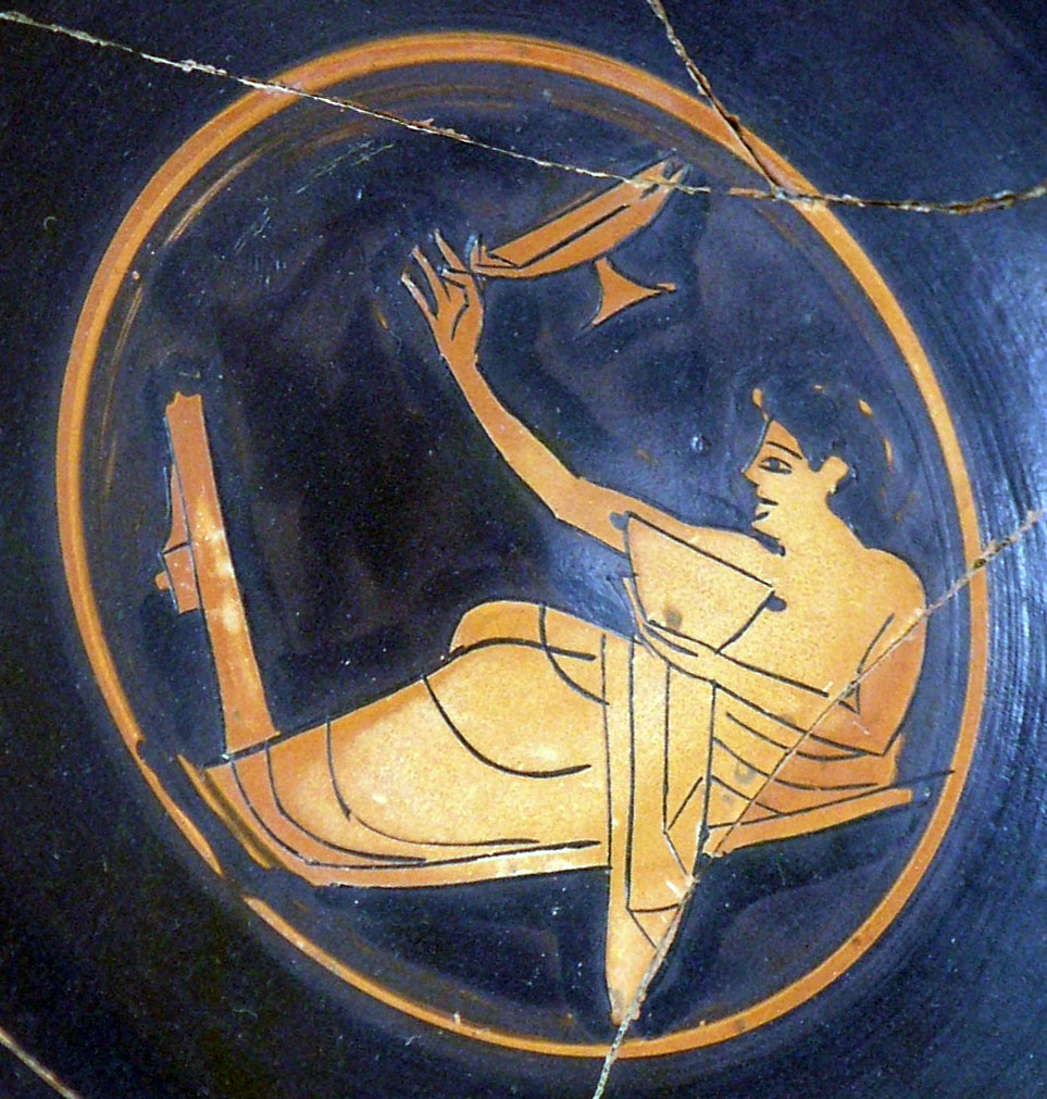 Red-figure kylix, ca. 510 B.C.