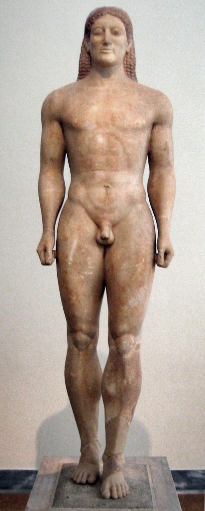 The Kroisos Kouros statue